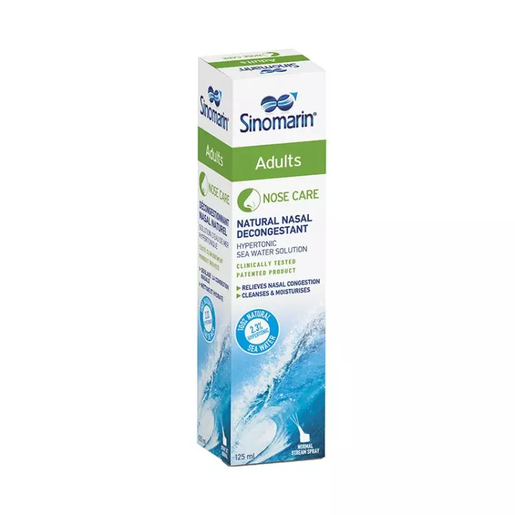Sinomarin Felnőtt tengervizes orrspray 125ml Sinomarin Felnőtt tengervizes orrspray 125ml