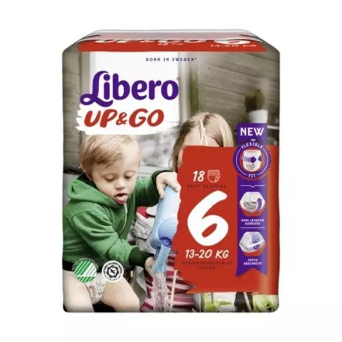Libero Up&Go bugyipelenka 6   13-20kg 18x