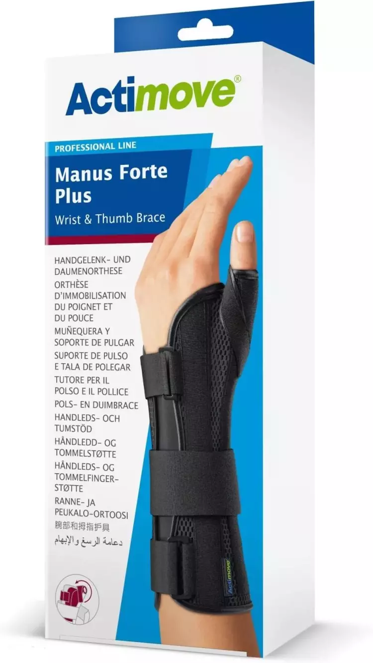 Actimove MANUS Forte Plus csuklórögzítő jobb L/XL 1x Actimove MANUS Forte Plus csuklórögzítő jobb L/XL 1x