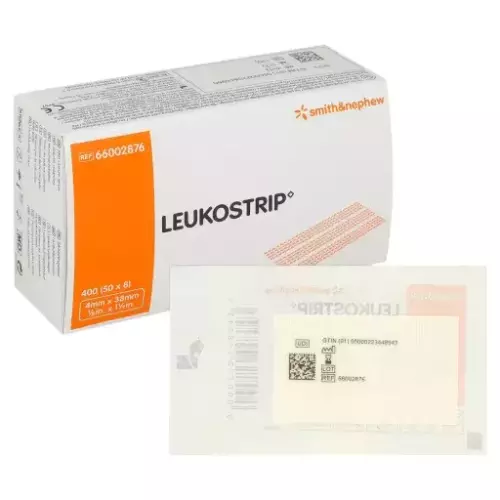 Leukostrip sebzáró tapasz  4mm  x 38mm (8 db-os) 1x
