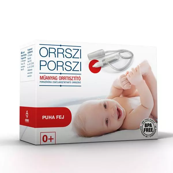 Orrszi Porszi orrtisztító műanyag puhafejű 1x Orrszi Porszi orrtisztító műanyag puhafejű 1x