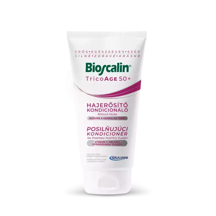 Bioscalin TricoAge 50+ hajerősítő hajkondicionáló 150ml Bioscalin TricoAge 50+ hajerősítő hajkondicionáló 150ml