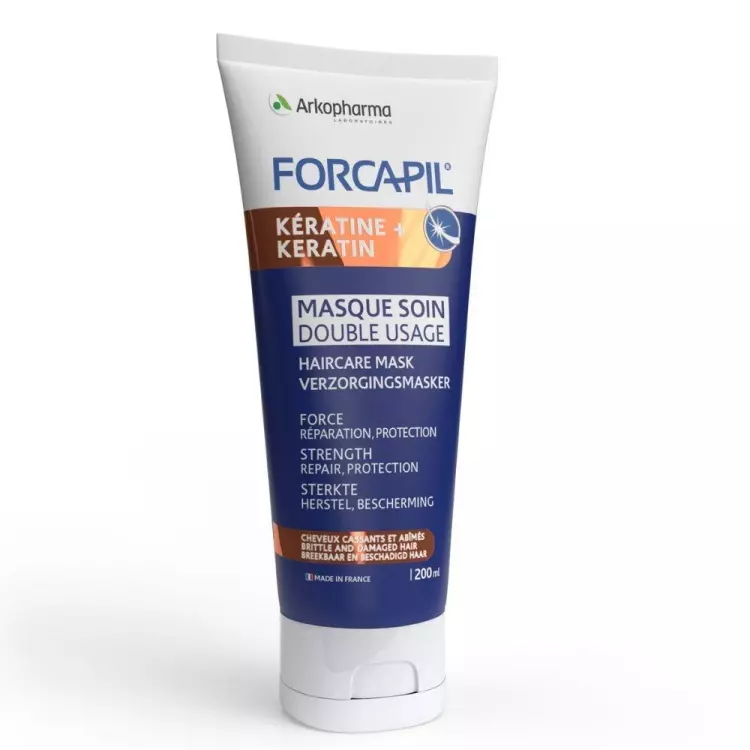 Forcapil keratin+ hajmaszk 2in1 200ml Forcapil keratin+ hajmaszk 2in1 200ml
