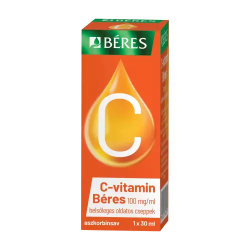 C-vitamin Béres 100 mg/ml bels. oldatos cseppek 1x30ml