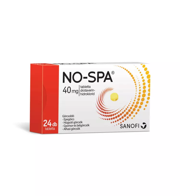No-Spa 40 mg tabletta 24x No-Spa 40 mg tabletta 24x