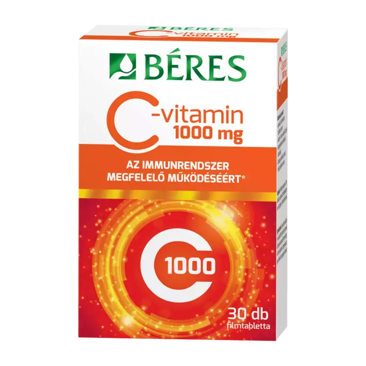 Béres C-vitamin 1000 mg filmtabletta 60x Béres C-vitamin 1000 mg filmtabletta 60x