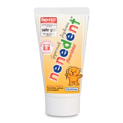 Nenedent fluoridos fogkrém gyermekeknek xilites 50ml