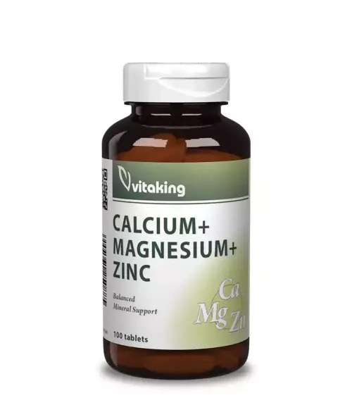 Vitaking Calcium Mg Cink tabletta 100x