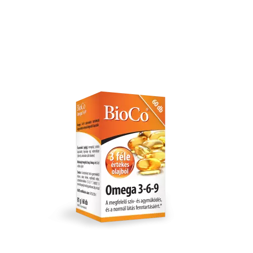BioCo Omega-3-6-9 lágyzselatin kapszula 60x