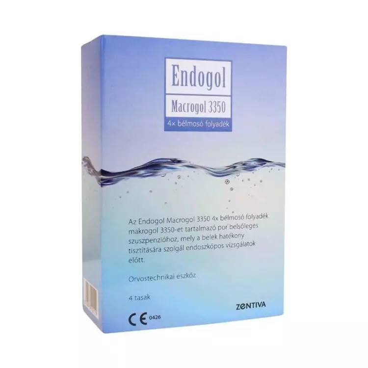 Endogol Macrogol 3350 bélmosó folyadék 4x Endogol Macrogol 3350 bélmosó folyadék 4x
