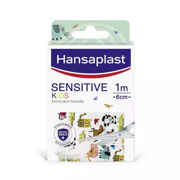 Hansaplast Sensitive Kids sebtapasz 1mx6cm 1x