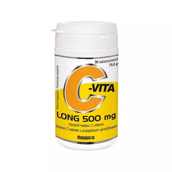 Cvita long 500mg retard tabletta Vitabalans 90x Cvita long 500mg retard tabletta Vitabalans 90x