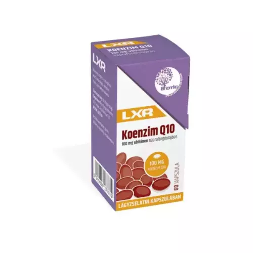 LXR Koenzim Q10 100 mg lágyzselatin kapszula 60x