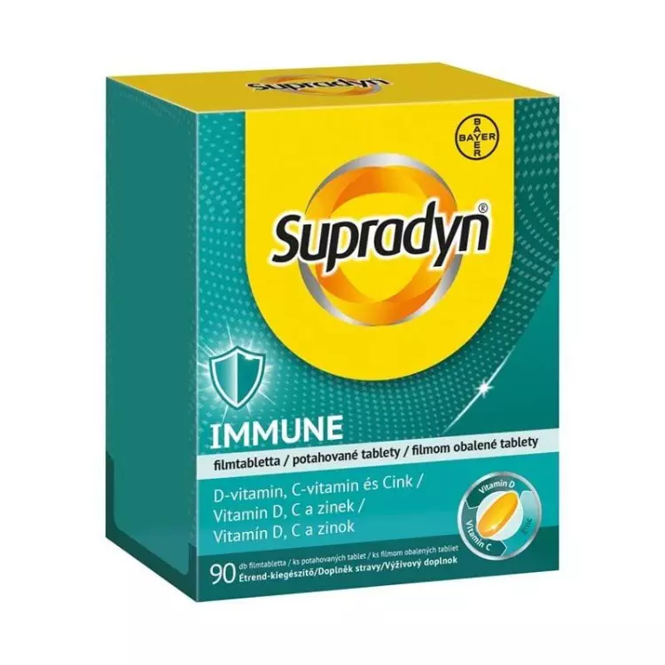 Supradyn Immune filmtabletta 90x Supradyn Immune filmtabletta 90x