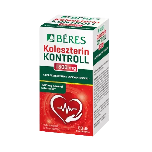 Béres Egészségtár Koleszterin Kontroll filmtabl. 60x