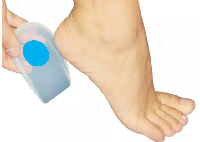 GMED szilikonos sarokék kék ponttal 1 pár GMED szilikonos sarokék kék ponttal 1 pár