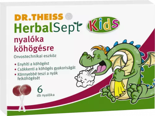 Dr. Theiss HerbalSept Kids nyalóka köhögésre 6x