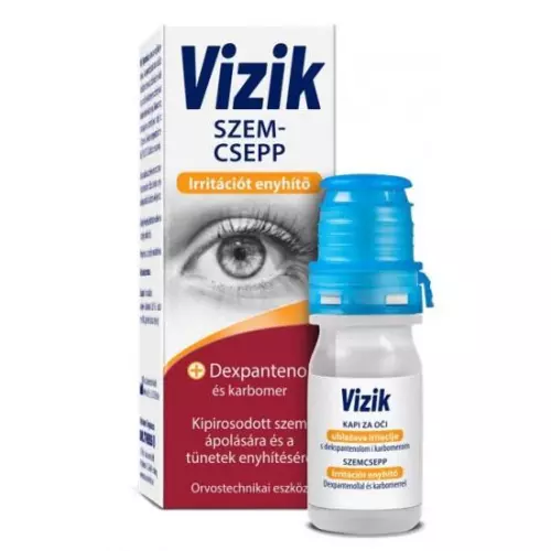 Vizik szemcsepp irritált szemre 10ml