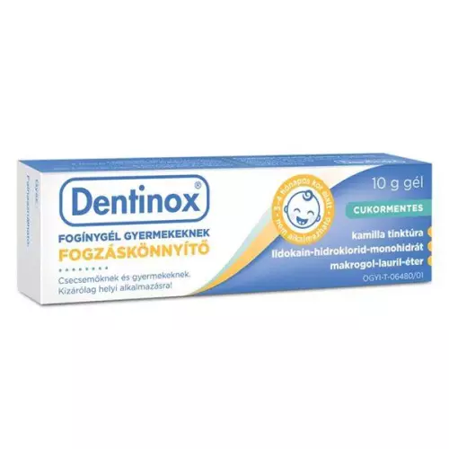 Dentinox fogínygél gyermekeknek 1x10g