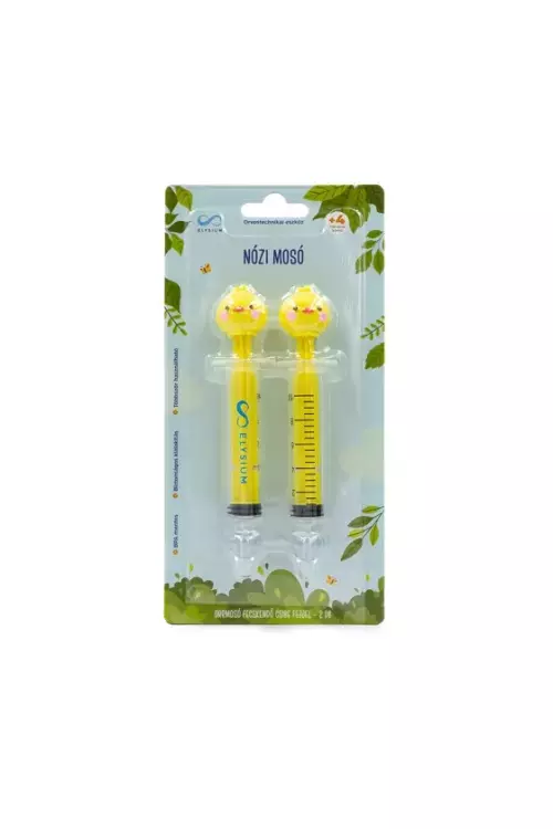 Elysium Nózi Mosó orrmosó fecskendő csibe fejjel 2x