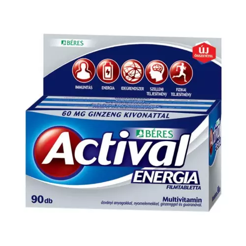 Actival Energia ginzeng-guarana filmtabletta 90x