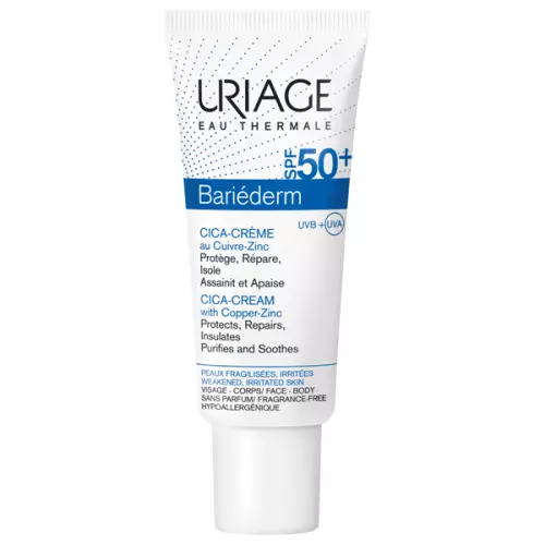 Uriage Bariéderm Cica Cu-Zn krém SPF 50+ 40ml