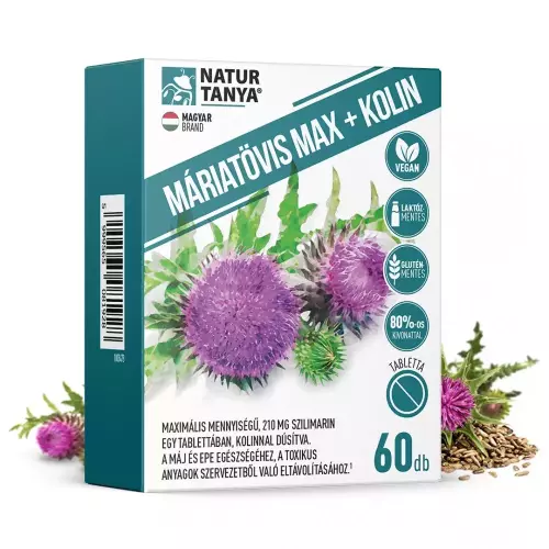Natur Tanya Máriatövis Max+kolin tabletta 60x