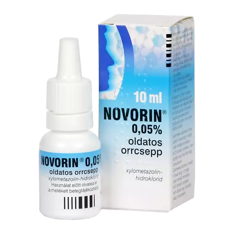 Novorin 0,05% oldatos orrcsepp 1x10ml Novorin 0,05% oldatos orrcsepp 1x10ml