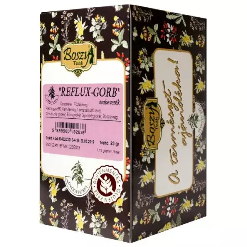 Reflux-gorb teakeverék filteres GYÓGYFŰ 20x