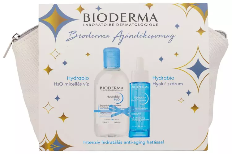 Bioderma Hydrabio karácsonyi csomag 2023 (pink) 1x