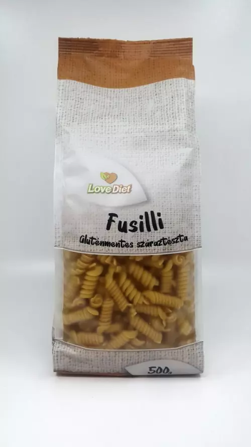 Love Diet tészta fusilli GM. 500g