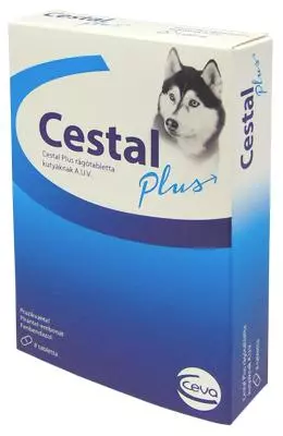 Cestal Plus rágótabletta kutyáknak A.U.V. 2x Cestal Plus rágótabletta kutyáknak A.U.V. 2x
