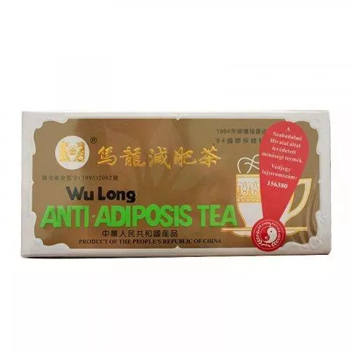 Dr.Chen Anti Adiposis tea Wu Long papírdobozos 30x4g Dr.Chen Anti Adiposis tea Wu Long papírdobozos 30x4g