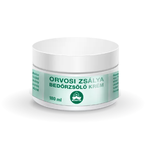 Bioextra orvosi zsályás masszázskrém 180ml
