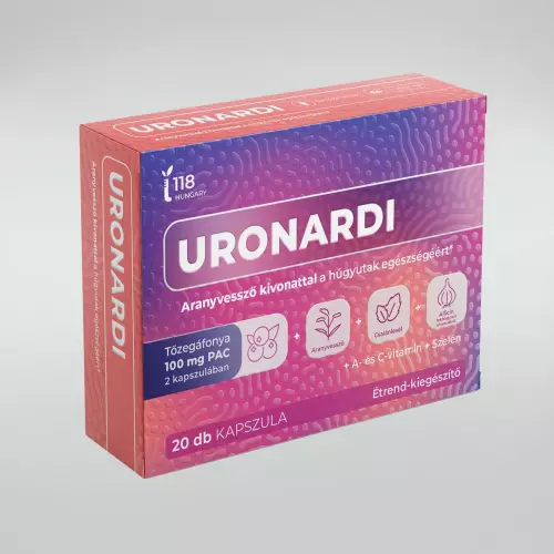Uronardi tőzegáfonya+ A-vitamin C-vitamin kapszula 20x