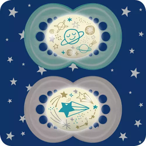 MAM Original Night éjszakai cumi DUPLA  6+ hónap 1x