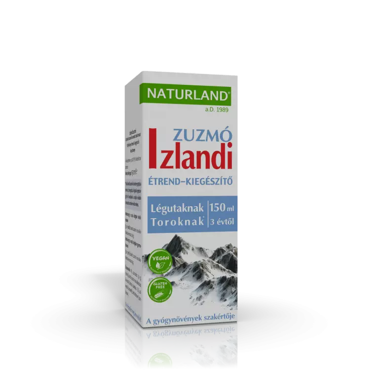 Naturland Izlandi zuzmó folyadék 150ml Naturland Izlandi zuzmó folyadék 150ml