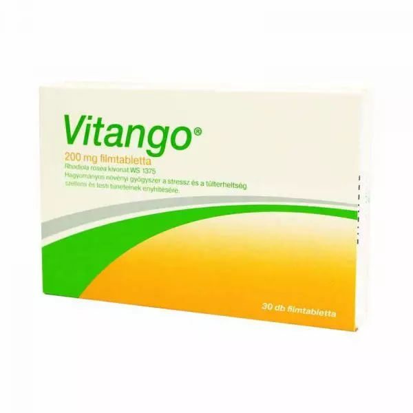 Vitango 200 mg filmtabletta 30x bubor. Vitango 200 mg filmtabletta 30x bubor.