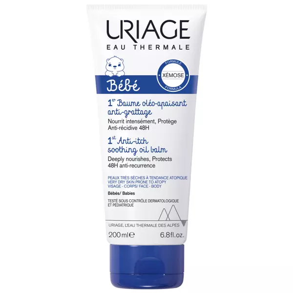Uriage Baba Bőrnyugtató balzsam 200ml Uriage Baba Bőrnyugtató balzsam 200ml