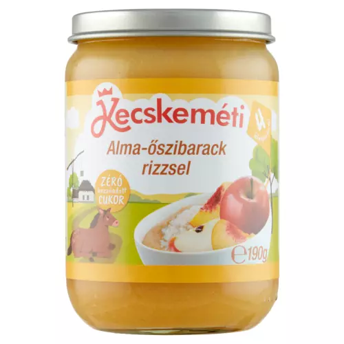 Kecskeméti alma-őszibarack rizzsel 190g