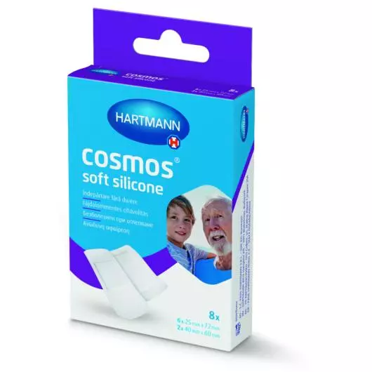 Cosmos Soft Silicone sebtapasz 8x Cosmos Soft Silicone sebtapasz 8x