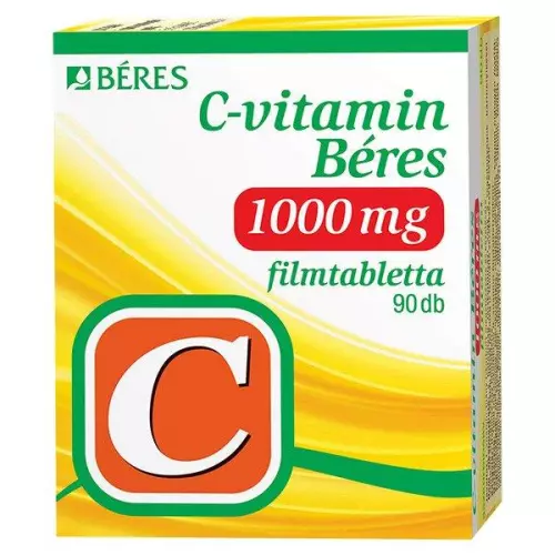 C-vitamin Béres 1000 mg filmtabletta 90x bubor.