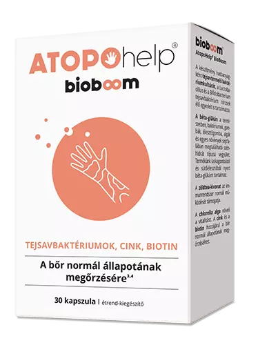 Atopohelp Bioboom étrendkiegészítő kapszula 30x Atopohelp Bioboom étrendkiegészítő kapszula 30x