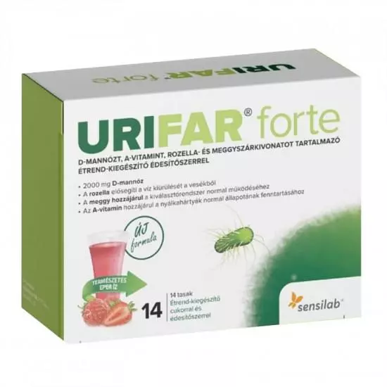 Urifar Forte granulátum oldathoz 14x Urifar Forte granulátum oldathoz 14x