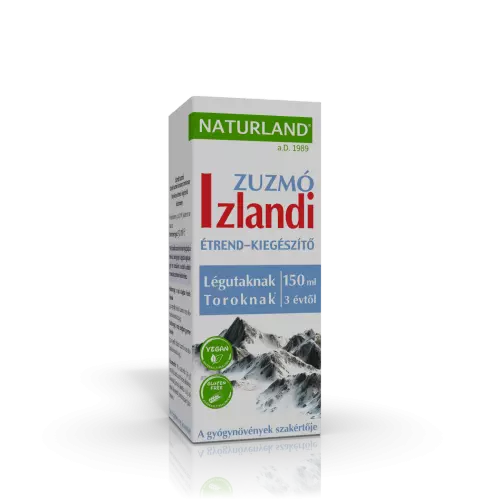 Naturland Izlandi zuzmó folyadék 150ml
