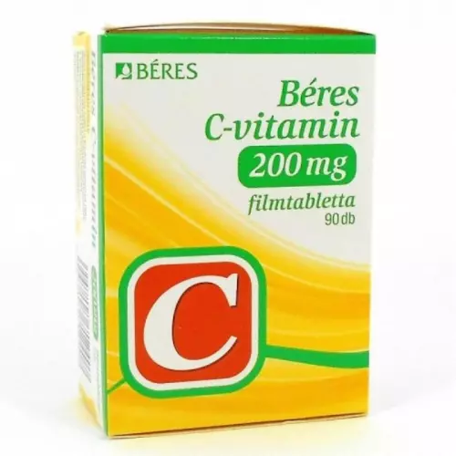 Béres C-vitamin  200 mg filmtabletta 90x