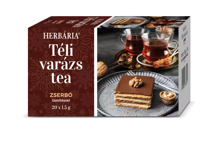 Téli varázs zserbó tea filteres HERBÁRIA 20x1,5g