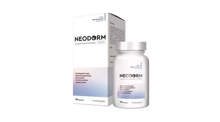 Neodorm Forte étrendkiegészítő kapszula 60x Neodorm Forte étrendkiegészítő kapszula 60x