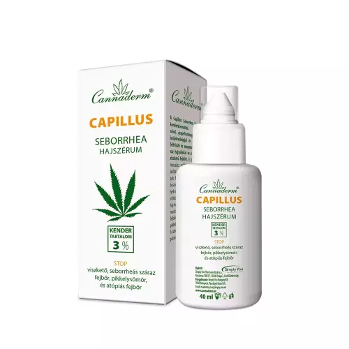 Cannaderm Capillus hajszérum seborrheás fejbőrre 40ml