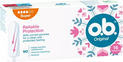 O.b. super tampon 16x